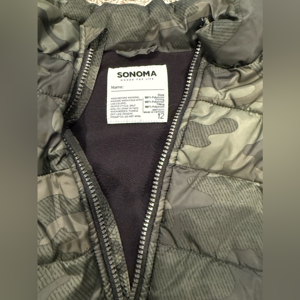 Boys Camo Sonoma Vest - Picture 2 of 2